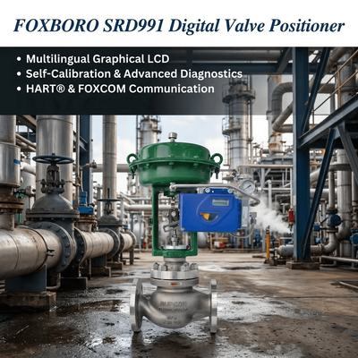 Foxboro SRD991 Digital Valve Positioner AVENTICS Filter Regulator Pneumatic Control Valve Automation