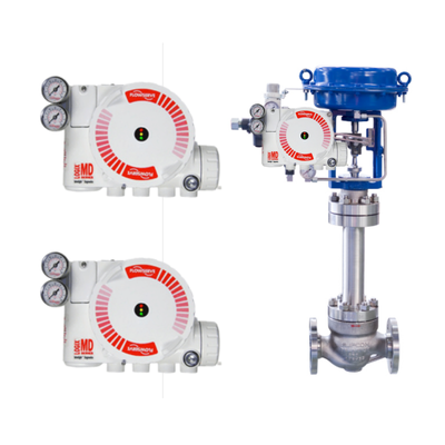 Chinese Control Valve with Flowserve Logix 3200MD Digital Valve Positioner HART Smart Control