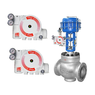 Chinese Control Valve with Flowserve Logix 3200MD Digital Valve Positioner HART Smart Control