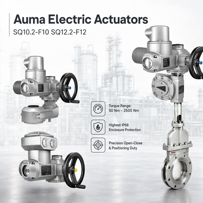 Brand New Auma Electric Actuators SQ10.2-F10 SQ12.2-F12 Universal Replacement