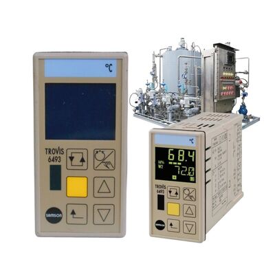 SAMSON TROVIS 6493 Compact Procescontroller Temperatuur Druk Flow Controller Elektronische Controller