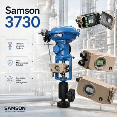 Samsung 3730 Smart Valve Positioner HART Digitale pneumatische actuatorcontroller Stalen bal/globe Olie gas waterzuiveringssysteem