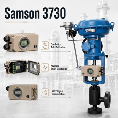 Nieuwe Samson 3730 Smart Valve Positioner HART Digitale Pneumatische Actuator Controller