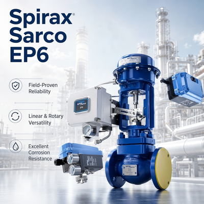 Elektropneumatische Spirax Sarco EP6 Positie-regelaar Vervangingsonderdeel Compatibel met Diverse Merken Actuatoren