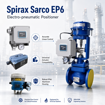 Elektropneumatische Spirax Sarco EP6 Positie-regelaar Vervangingsonderdeel Compatibel met Diverse Merken Actuatoren