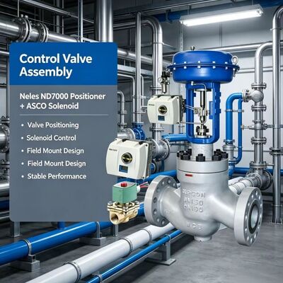 Valmet Me-tso Neles ND7000 ND7106HX8 HART Communication Intelligent Valve Positioner for ASCO Solenoid Valve