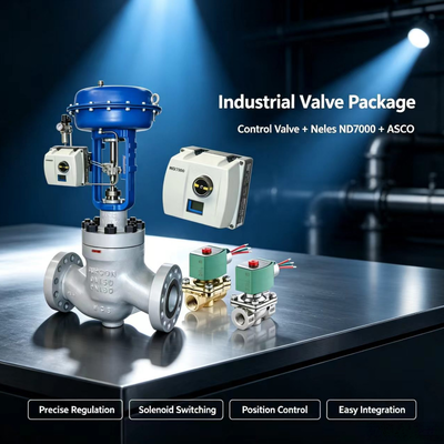 Valmet Me-tso Neles ND7000 ND7106HX8 HART Communicatie Intelligent Valve Positioner voor ASCO Solenoïde Valve