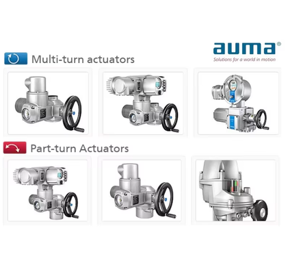 AUMA SA SQ Modulerende elektrische actuator,4‐20mA Signal Hoogteprecisie voor automatisering van pijpleidingen