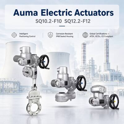 AUMA SA SQ Modulerende elektrische actuator Intelligente klep actuator Hoge precisie voor pijpleiding & Power Plant Automatisering