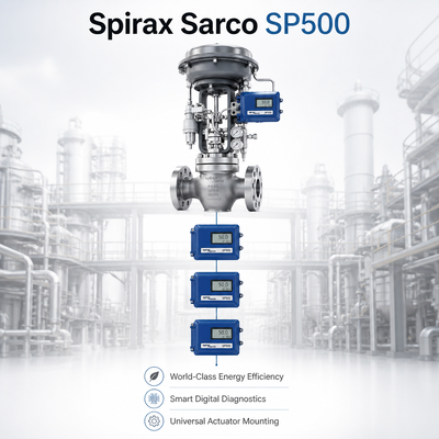 Gloednieuwe Spirax Sarco SP500 HART Smart Positioner 4-20mA Elektro-pneumatische Controller Past op Chongqing Chuanyi Actuator