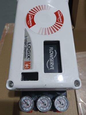 Flowserve Valve Controller Pneumatic Actuator Valve Positioner Flowserve Logix 520MD Asco 327 Solenoid Valves