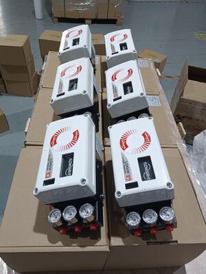Flowserve Valve Controller Pneumatic Actuator Valve Positioner Flowserve Logix 520MD Asco 327 Solenoid Valves