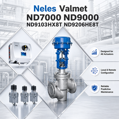 Originele Neles Valmet ND7000 ND9000 ND9103HX8T ND9206HE8T Slimme Pneumatische Digitale Kleppositie Controleur voor Petrochemische Olie- en Gasindustrie