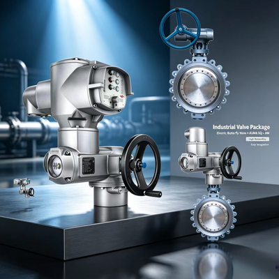 AUMA SQ 05.2-14.2 Deeldraai-actuator met AM 01.1 Besturing SFC Safe End Position Feedback Valve