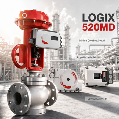 Flowserve Logix 520MD Plus Elektro-pneumatische positioner 4 20mA HART Explosie