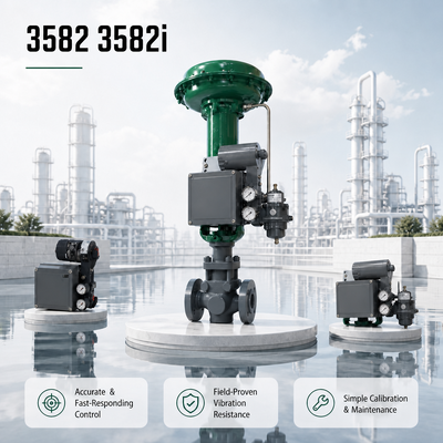 3582 3582i Pneumatische elektropneumatische klep positioner voor lineaire actuator industriële automatiseringssystemen