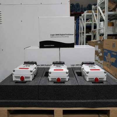 Logix 1500 Slimme Digitale Kleppositiehouder HART Communicatie 4 20mA IP67 Flow Control Petrochemische Raffinaderij