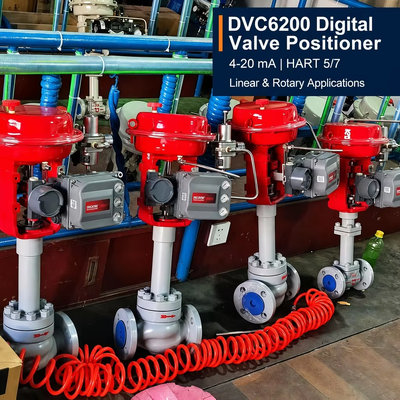 Voorraad DVC6200 PD Digitale slimme klep positioner met prestatiediagnostiek