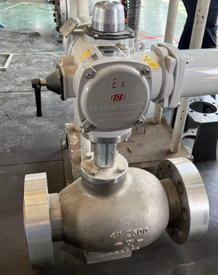 Auma SA SQ Series Electric Valve Actuator Supplier Customized China High Pressure Balanced Caged Electric Control Valve