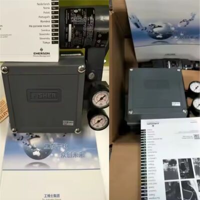 Fisher 3582i Electro-Pneumatic Valve Positioner with 4-20mA Input for Control Valves