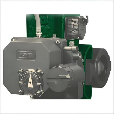 Voorgemonteerd 4-20 mA DC kleppositiepakket met NEMA 4X IP66 behuizing voor pneumatische kleppositie flow control