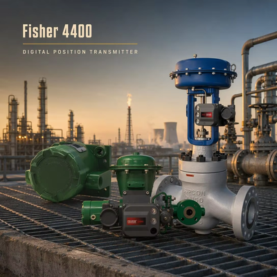 Fisher FIELDVUE 4400 Digitale Positie Zender Zender 4-20 mA Terugkoppeling met Klep