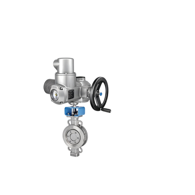 IP66 Multi-Turn Elektrische Actuator met Roestvrij Staal en Aluminium Legering Constructie en Instelbare Koppel- en Eindschakelaars voor Slimme Klepbesturing