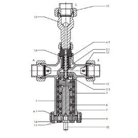 Industriële Legering/Staal de Regelgeversdin Norm van de Drukcontrole zonder Voering