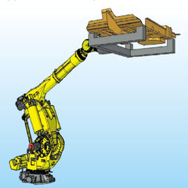 6 as 700 van het de Vleklassen van Nuttige ladingsfanuc Robot± 0.1mm Herhaalbaarheid Gearticuleerd Type