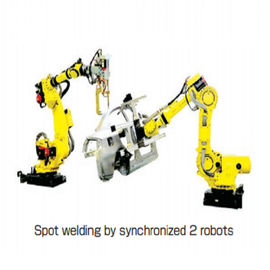 Vloer die Fanuc-Verfrobots/Robotachtige het Schilderen Machine1170kg Massa opzetten