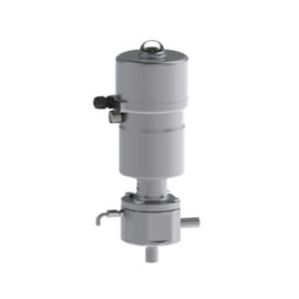 Industriële Pneumatische PN 10 van de Controleklep Druk zonder Voerings Compacte Structuur