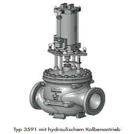 Klep van de precisie de Pneumatische Controle NPS 3 - NPS 320 de Stabiele Prestaties van de Klepgrootte