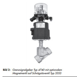 Pneumatische Legering/Staalbolklep zonder Voering DN 15 - de Klepgrootte van DN 50