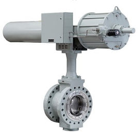 Grootte DN 80 - van de de Vlindercontrole van DN 2000 Pneumatisch de Kleplegering/Staalmateriaal