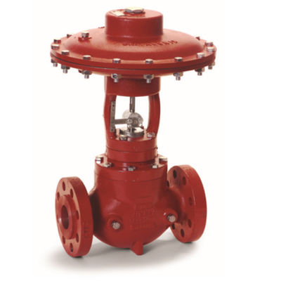 de kleppen van de hoge drukcontrole EFG 2150 SMT-Pb 2 IV materiële van de het ontwerpdrukregelaar van de Staal rode kleur grootte 2“