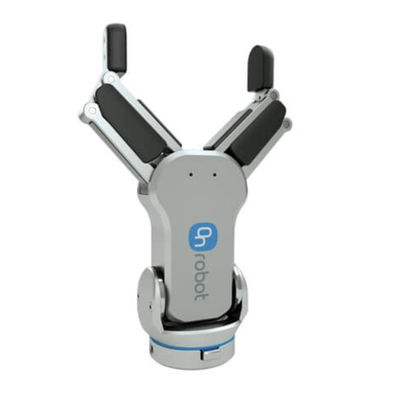 onrobot combineert de robotachtige tang RG 6 industriële de verpakkingsrobot van het robotwapen met ABB IRB 1600