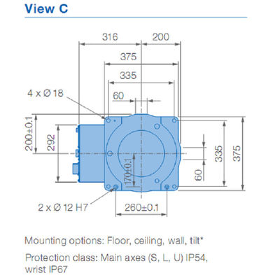 2.0KVA wapen die 2010mm lassen de Robotwapen van 6 Asyaskawa