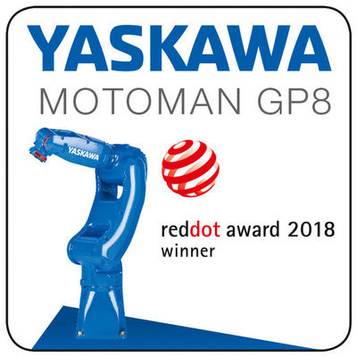 1.0KVA 727mm 8kg-Nuttige lading Yaskawa 6 het Wapen van de Asrobot