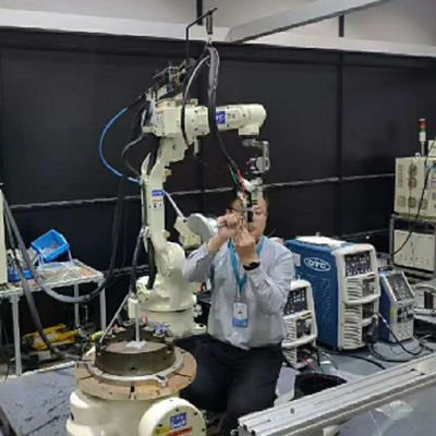 6 van het wapenotc f-d-B6L van de asrobot de oplossing van de het lassenrobot met het lassenmachine van DM350 DM500 voor mig-lassen