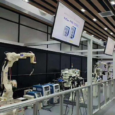 de as van OTC f-d-B4S 7 van de lassenrobot van het lassen playload 4kg van het robotwapen en bereikt 1.4m als mig-lassenrobot