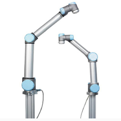 De samenwerkingsrobot UR3 met as 6 en maxmium bereiken 550m en playload 3kg voor mig-lassenrobot