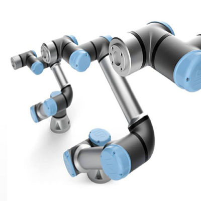 Samenwerkingsrobot UR10e met as 6 cobot en maxmiumbereik 1300 mm en playload 10kg voor mig-lassenrobot