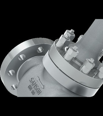 Samson Globe Valve 3251combination met actuators om stroomtarief of temperatuur te regelen