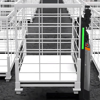 De mobiele Robot van het de Automatische aanpassingsvervoer van de Robot Hoge Stabiliteit Aanpasbaar aan Verschillende Dragersflexibiliteit Forklifts