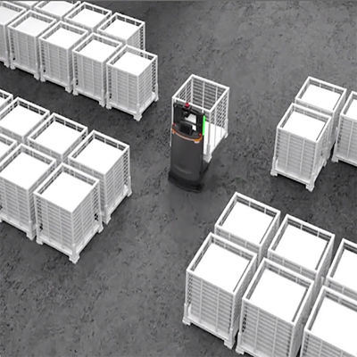 F0-50SC hoge het Vervoerrobot van de Stabiliteits Mobiele Robot Aanpasbaar aan Verschillende Dragersflexibiliteit Forklifts