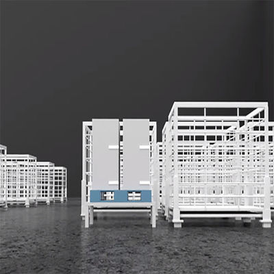 600mm/S opheffende de Vorkheftruckrobot van de Visienavigatie voor Logistiek