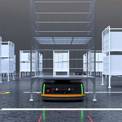 Q7-1000le-D 1000kg Geschatte Lading 1265mm de Latente Mobiele Robot van de Omwentelingsdiameter voor het Overhandigen