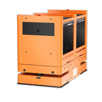 AGV Transportband4*30kg Geschatte Lading 1787mm Automatische Dokkende het Pakhuisrobots van de Omwentelingsdiameter