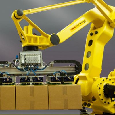 4 de asnuttige lading 185kg bereikt 3143mm het Palletiseren m-410iC185 Robot
