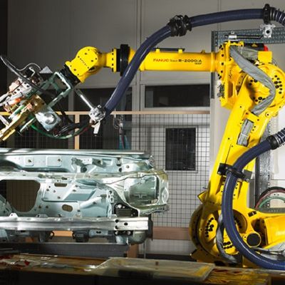 R-2000iC/165F de Nuttige lading 165kg bereikt 2655mm het Schilderen Robot